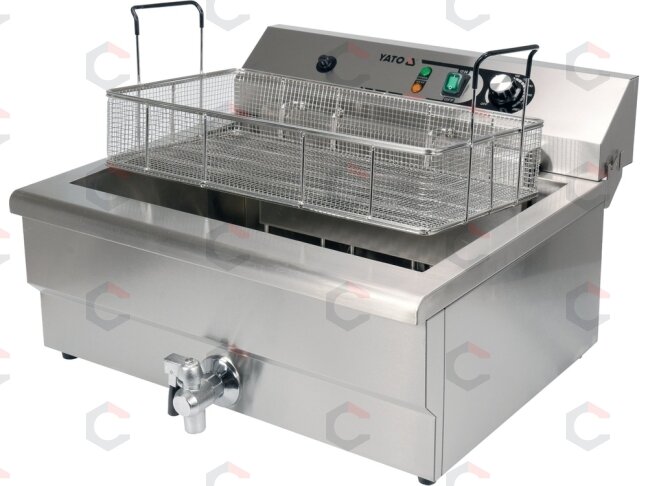 Elektrinė gruzdintuvė | 26,5 l | 6 kW (YG-04641) 2 Elektrinė gruzdintuvė | 26,5 l | 6 kW (YG-04641) 2