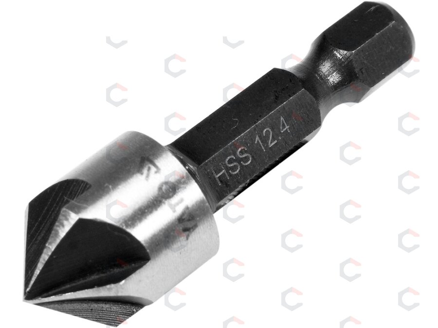 Freza/grąžtas metalui | HSS | Hex 6,3 mm (1/4") | Ø 12.4 mm (YT-44724) 1