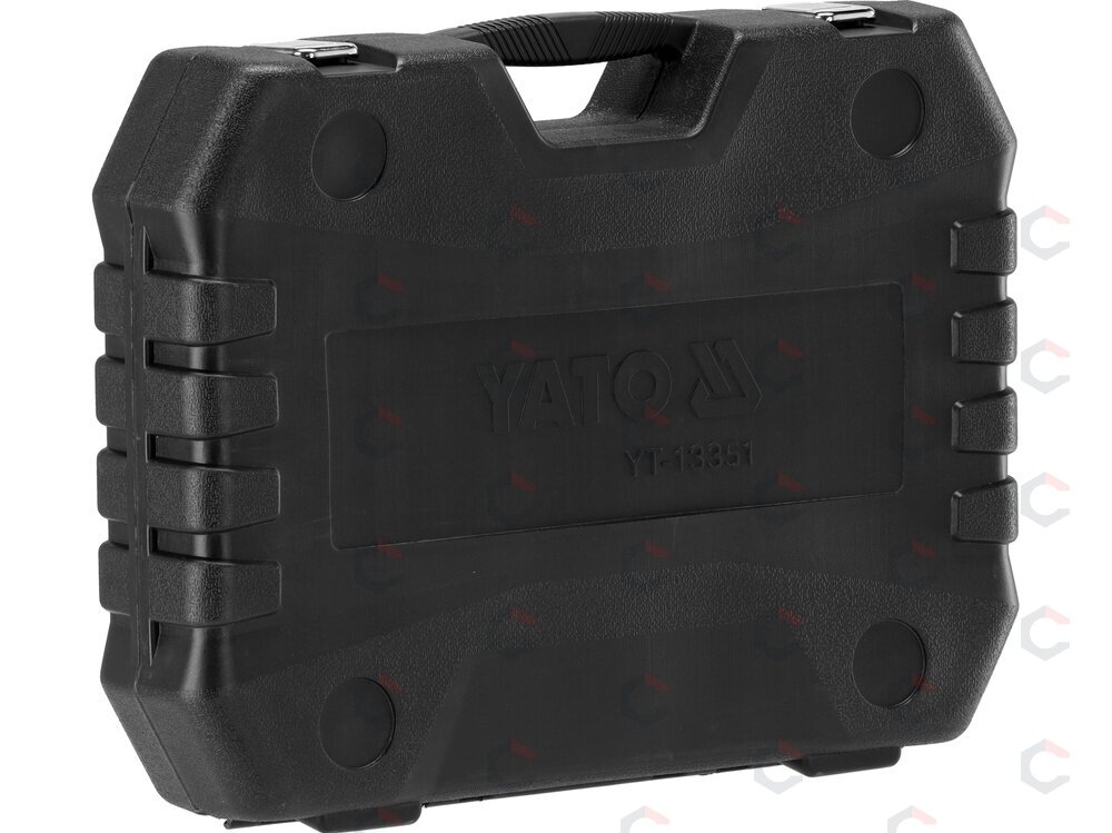 Galvučių komplektas 6 kampų | 19-50 mm | 20 mm (3/4") | 21 vnt. (YT-13351) 2 Galvučių komplektas 6 kampų | 19-50 mm | 20 mm (3/4") | 21 vnt. (YT-13351) 2