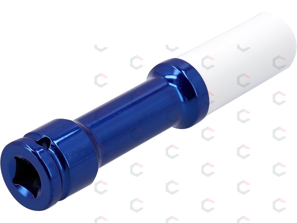 Galvutė smūginė ilga plonasienė prailginta | 150 mm | su plastikine apsauga | 12,7 mm (1/2") | 17 mm (YT-10591) 1 Galvutė smūginė ilga plonasienė prailginta | 150 mm | su plastikine apsauga | 12,7 mm (1/2") | 17 mm (YT-10591) 1