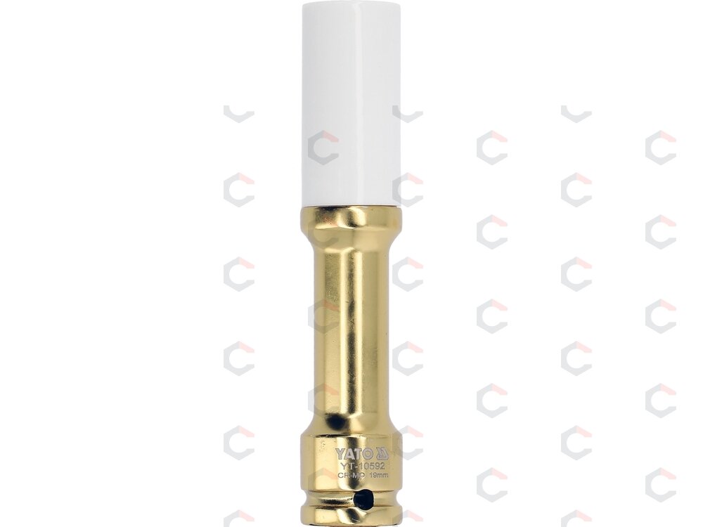 Galvutė smūginė ilga plonasienė prailginta | 150 mm | su plastikine apsauga | 12,7 mm (1/2") | 19 mm (YT-10592) 2 Galvutė smūginė ilga plonasienė prailginta | 150 mm | su plastikine apsauga | 12,7 mm (1/2") | 19 mm (YT-10592) 2