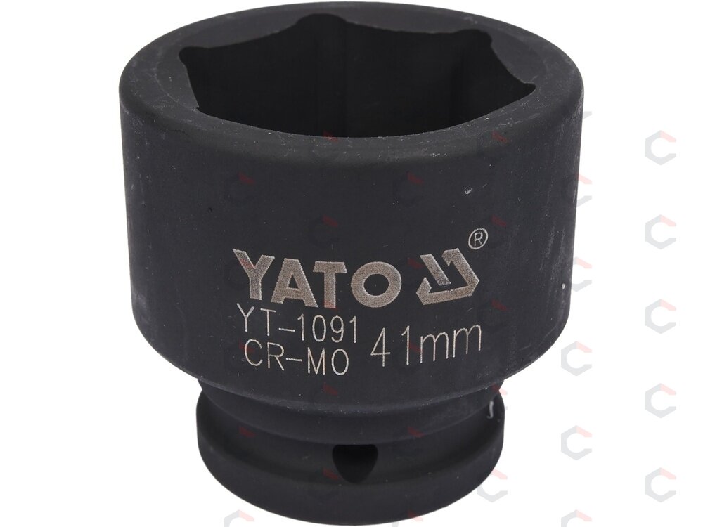 Smūginė galvutė 3/4" trumpa | 41 mm | šešiakampė CrMo | Yato (YT-1091) Smūginė galvutė 3/4" trumpa | 41 mm | šešiakampė CrMo | Yato (YT-1091)