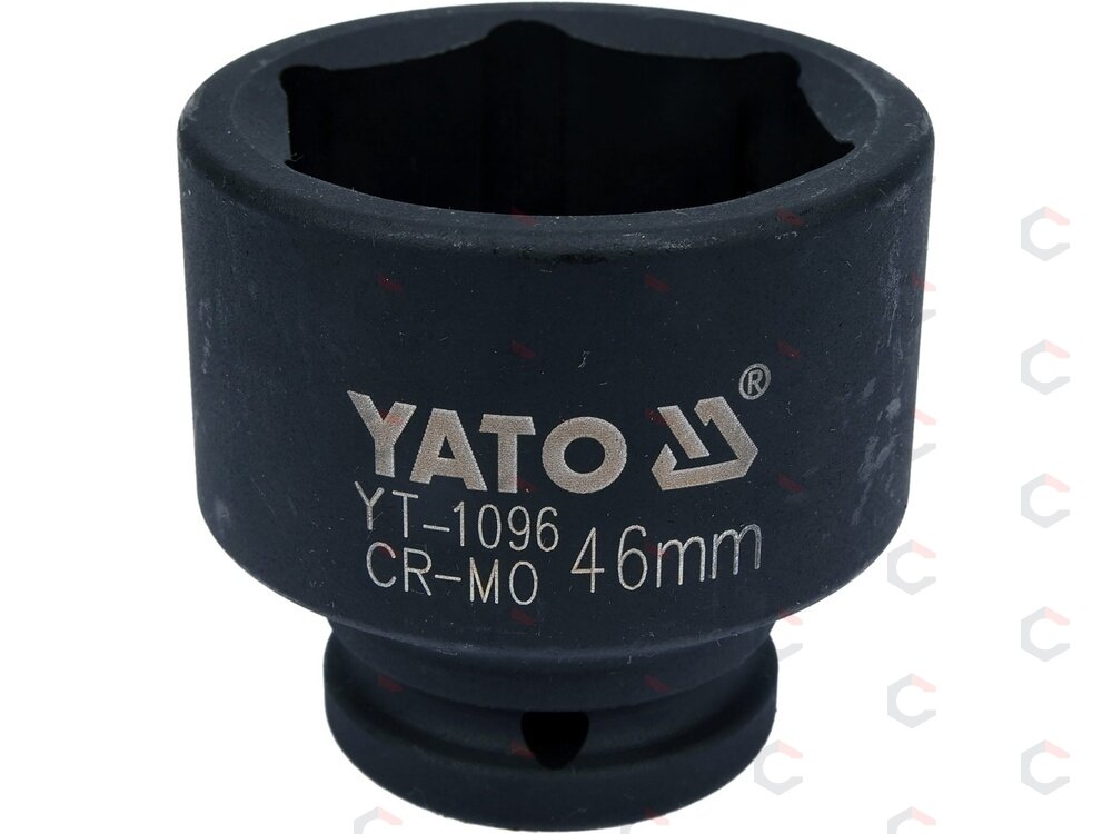 Smūginė galvutė 3/4" trumpa | 46 mm | šešiakampė CrMo | Yato (YT-1096) Smūginė galvutė 3/4" trumpa | 46 mm | šešiakampė CrMo | Yato (YT-1096)