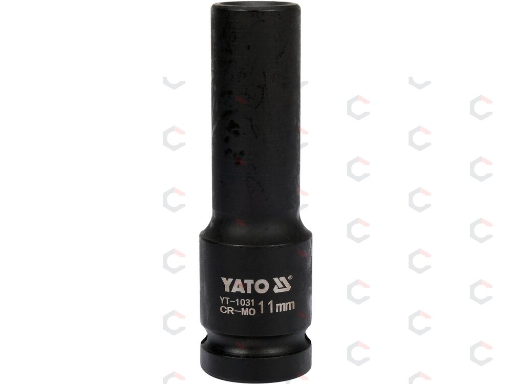 Galvutė smūginė šešiakampė ilga | 12,5 mm (1/2") | 11 mm (YT-1031) 1 Galvutė smūginė šešiakampė ilga | 12,5 mm (1/2") | 11 mm (YT-1031) 1