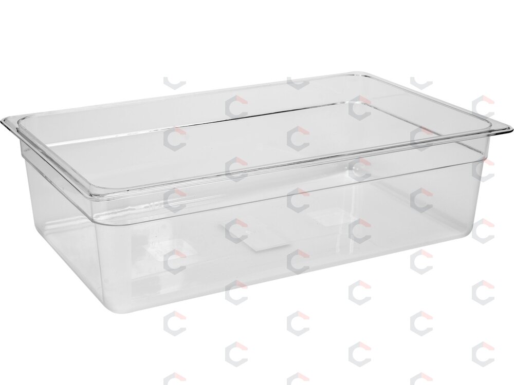 Gastronominis indas GN 1/1 | 530 × 325 × 150 mm | PC polikarbonatas | 19,5 l (YG-00392) Gastronominis indas GN 1/1 | 530 × 325 × 150 mm | PC polikarbonatas | 19,5 l (YG-00392)