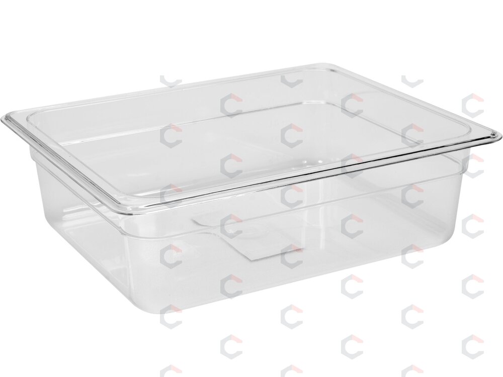 Gastronominis indas GN 1/2 | 325 × 265 × 100 mm | PC polikarbonatas | 5,9 l (YG-00401)