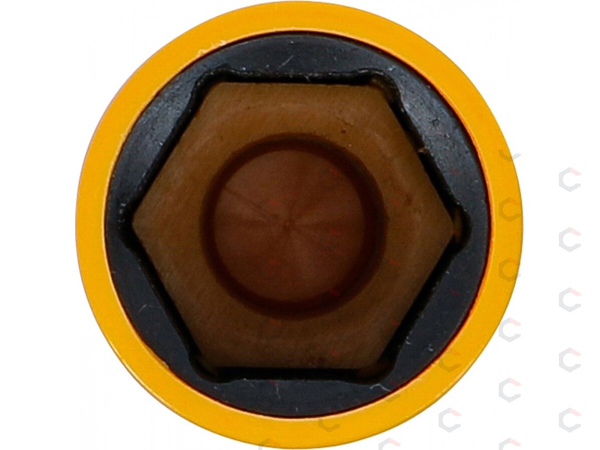 Galvutė smūginė ilga plonasienė | su plastikine apsauga | 12,5 mm (1/2") | 19.5 mm (74559) 2 Galvutė smūginė ilga plonasienė | su plastikine apsauga | 12,5 mm (1/2") | 19.5 mm (74559) 2