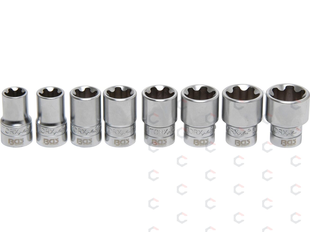 Galvučių komplektas T-Star Plus (Torx Plus) | 12.5 mm (1/2") | 18EP - 32EP | 8 vnt. (8806) Galvučių komplektas T-Star Plus (Torx Plus) | 12.5 mm (1/2") | 18EP - 32EP | 8 vnt. (8806)