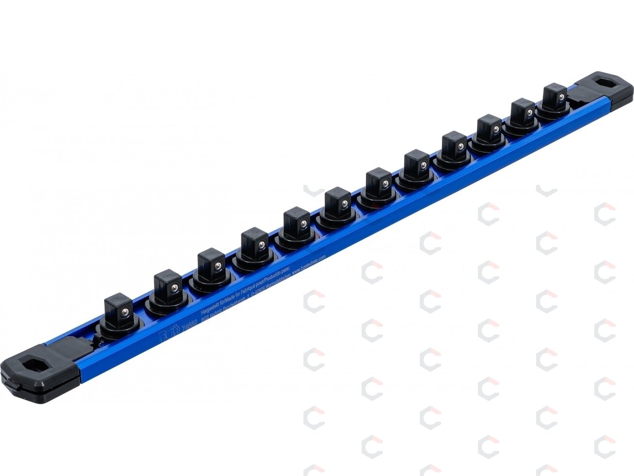 Galvučių laikiklis | magnetinis | 10 mm (3/8") | 12 vnt. (74550) 1 Galvučių laikiklis | magnetinis | 10 mm (3/8") | 12 vnt. (74550) 1