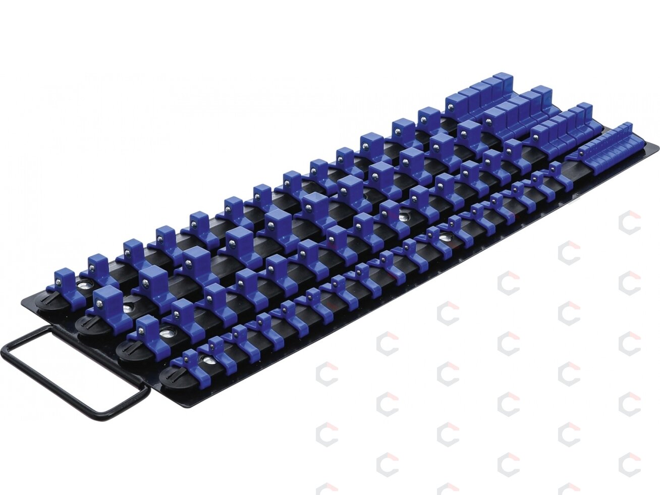 Galvučių laikiklis | su 80 klipų | 6,3 mm (1/4 ") | 10 mm (3/8") | 12,5 mm (1/2") (6871) Galvučių laikiklis | su 80 klipų | 6,3 mm (1/4 ") | 10 mm (3/8") | 12,5 mm (1/2") (6871)