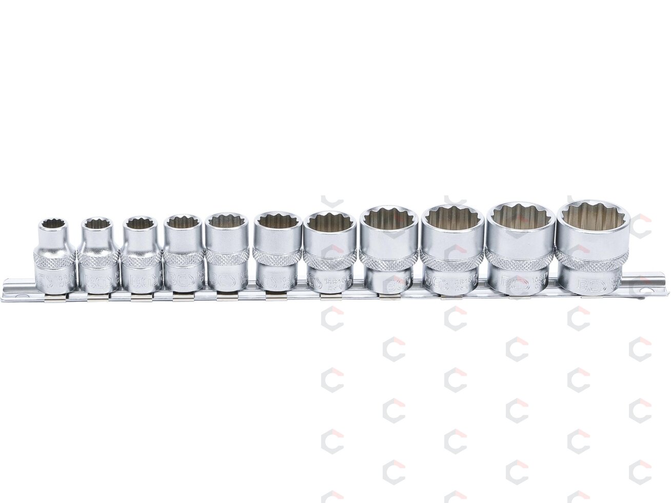 Galvučių rinkinys, 12 kampų | 10 mm (3/8") | Coliniai dydžiai | 11 vnt. (9112) 1 Galvučių rinkinys, 12 kampų | 10 mm (3/8") | Coliniai dydžiai | 11 vnt. (9112) 1