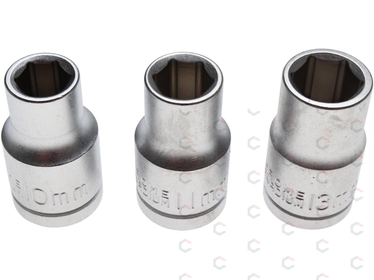 Galvučių rinkinys | 12,5 mm (1/2") | 10 - 11 - 13 mm | 3 vnt. (15123) 1 Galvučių rinkinys | 12,5 mm (1/2") | 10 - 11 - 13 mm | 3 vnt. (15123) 1