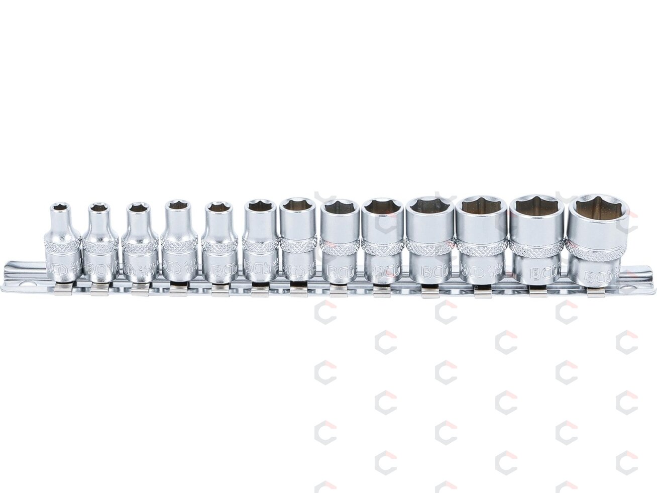 Galvučių rinkinys, 6-kampės | 6.3 mm (1/4") | 4 - 14 mm | 13 vnt. (9102) 1 Galvučių rinkinys, 6-kampės | 6.3 mm (1/4") | 4 - 14 mm | 13 vnt. (9102) 1