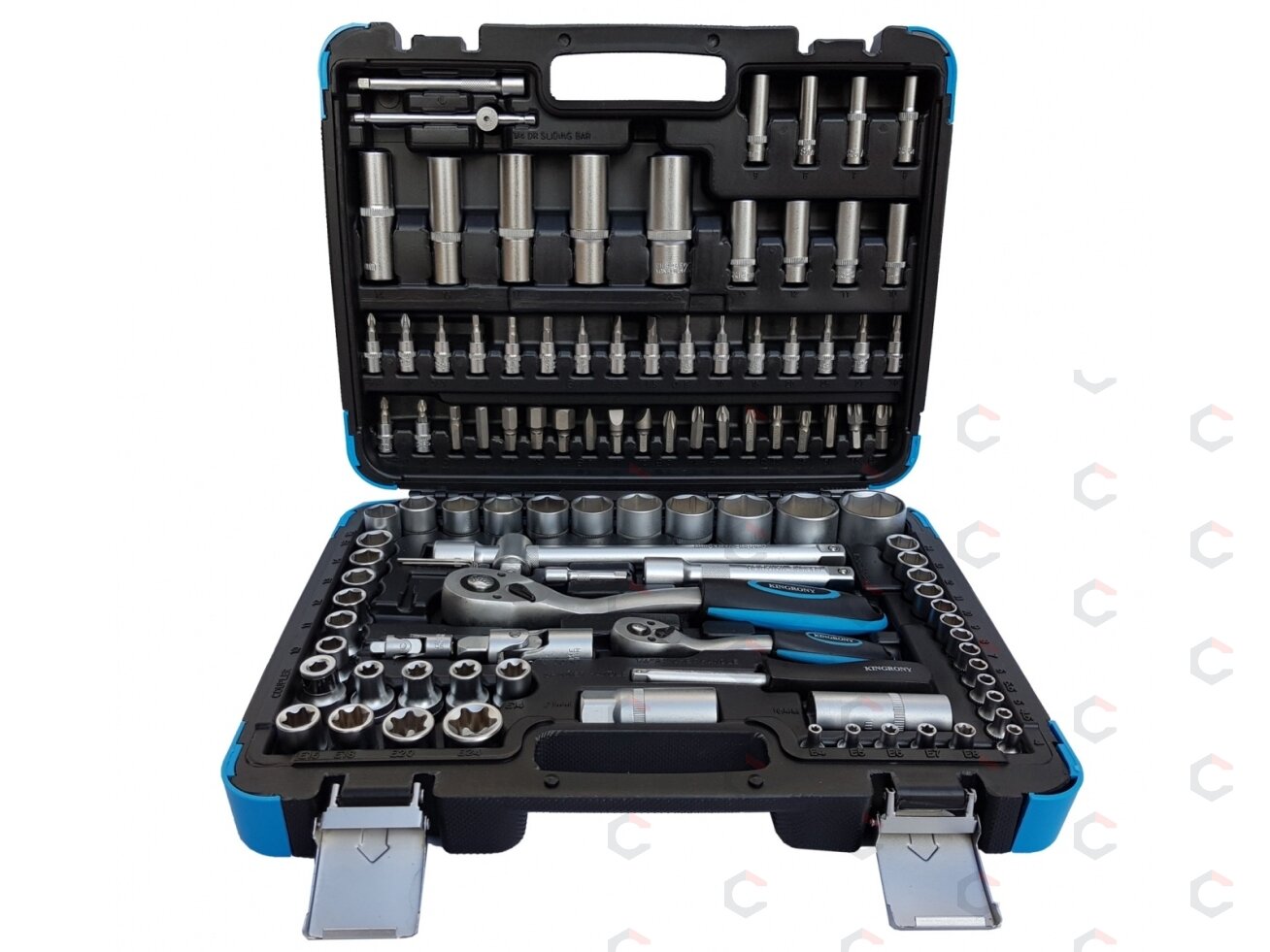 Galvučių rinkinys | 6.3 mm (1/4") + 12.5 mm (1/2") | 108 vnt. (KR121108B) 5 Galvučių rinkinys | 6.3 mm (1/4") + 12.5 mm (1/2") | 108 vnt. (KR121108B) 5