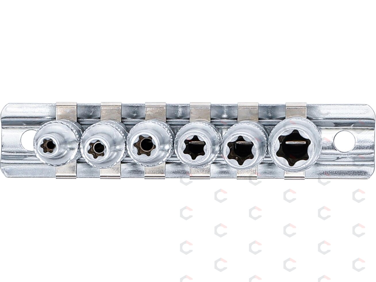 Galvučių rinkinys E-Tipas | Ilgos | 6.3 mm (1/4") | E4 - E10 | 6 vnt. (6403) 2