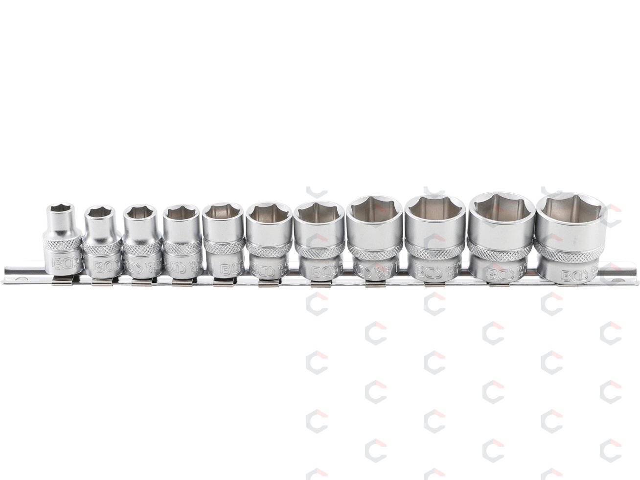 Galvučių rinkinys, šešiakampės | 10 mm (3/8") | 5/16" - 7/8 "| 11 vnt. (9110) 4 Galvučių rinkinys, šešiakampės | 10 mm (3/8") | 5/16" - 7/8 "| 11 vnt. (9110) 4