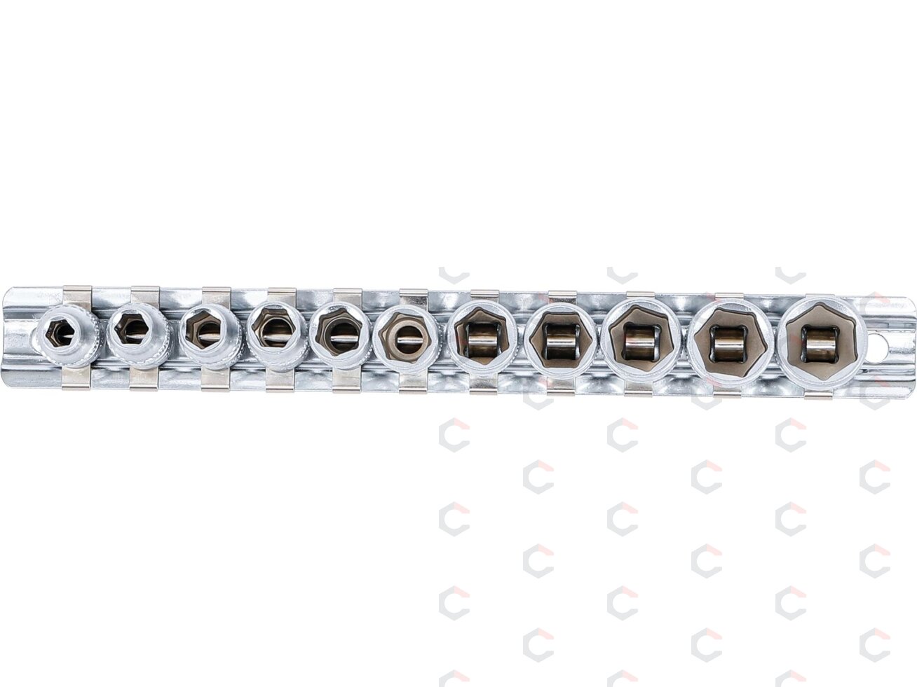 Galvučių rinkinys, šešiakampės | 6.3 mm (1/4") | coliniai dydžiai | 11 vnt. (2433) 2 Galvučių rinkinys, šešiakampės | 6.3 mm (1/4") | coliniai dydžiai | 11 vnt. (2433) 2
