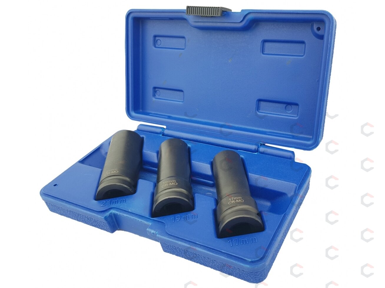 Galvučių rinkinys sugadintiems varžtams | ilgos | 17/19/21 mm | 3 vnt. (EH2400) 1 Galvučių rinkinys sugadintiems varžtams | ilgos | 17/19/21 mm | 3 vnt. (EH2400) 1