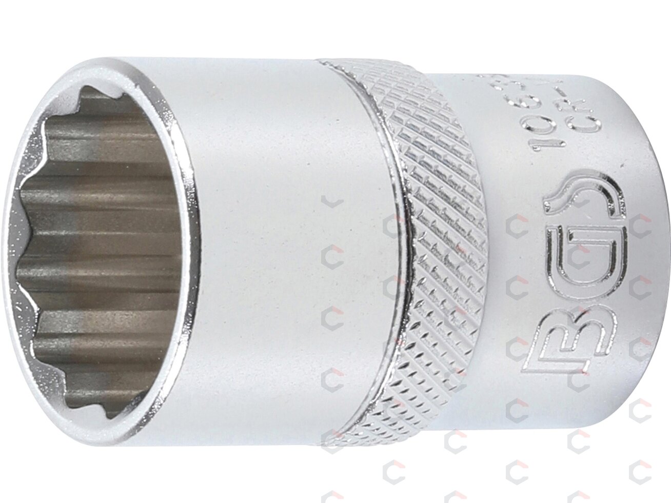 Galvutė 12-kampė | 12,5 mm (1/2") | 19 mm (10639) Galvutė 12-kampė | 12,5 mm (1/2") | 19 mm (10639)
