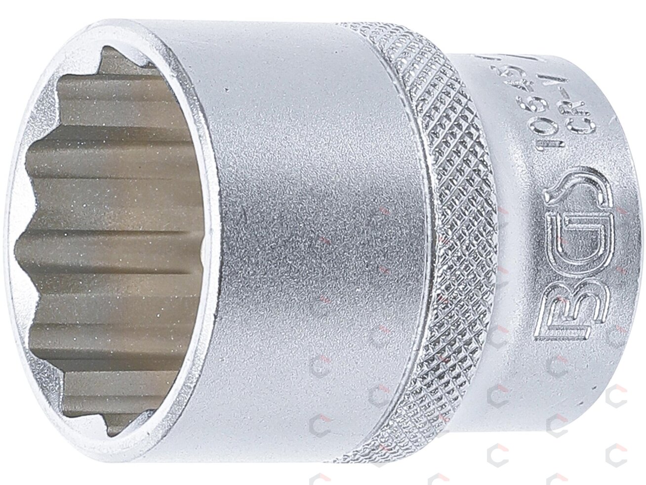 Galvutė 12-kampė | 12,5 mm (1/2") | 27 mm (10645) Galvutė 12-kampė | 12,5 mm (1/2") | 27 mm (10645)