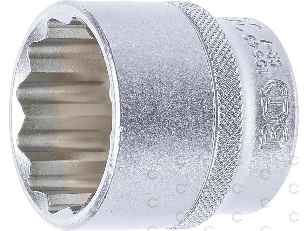 Galvutė 12 kampė | 12,5 mm (1/2") | 36 mm (10649) Galvutė 12 kampė | 12,5 mm (1/2") | 36 mm (10649)