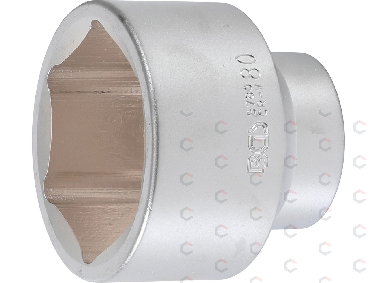 Galvutė 6-kampė – Pro Torque, 1" (25 mm) pavara – 80 mm (3780) Galvutė 6-kampė – Pro Torque, 1" (25 mm) pavara – 80 mm (3780)