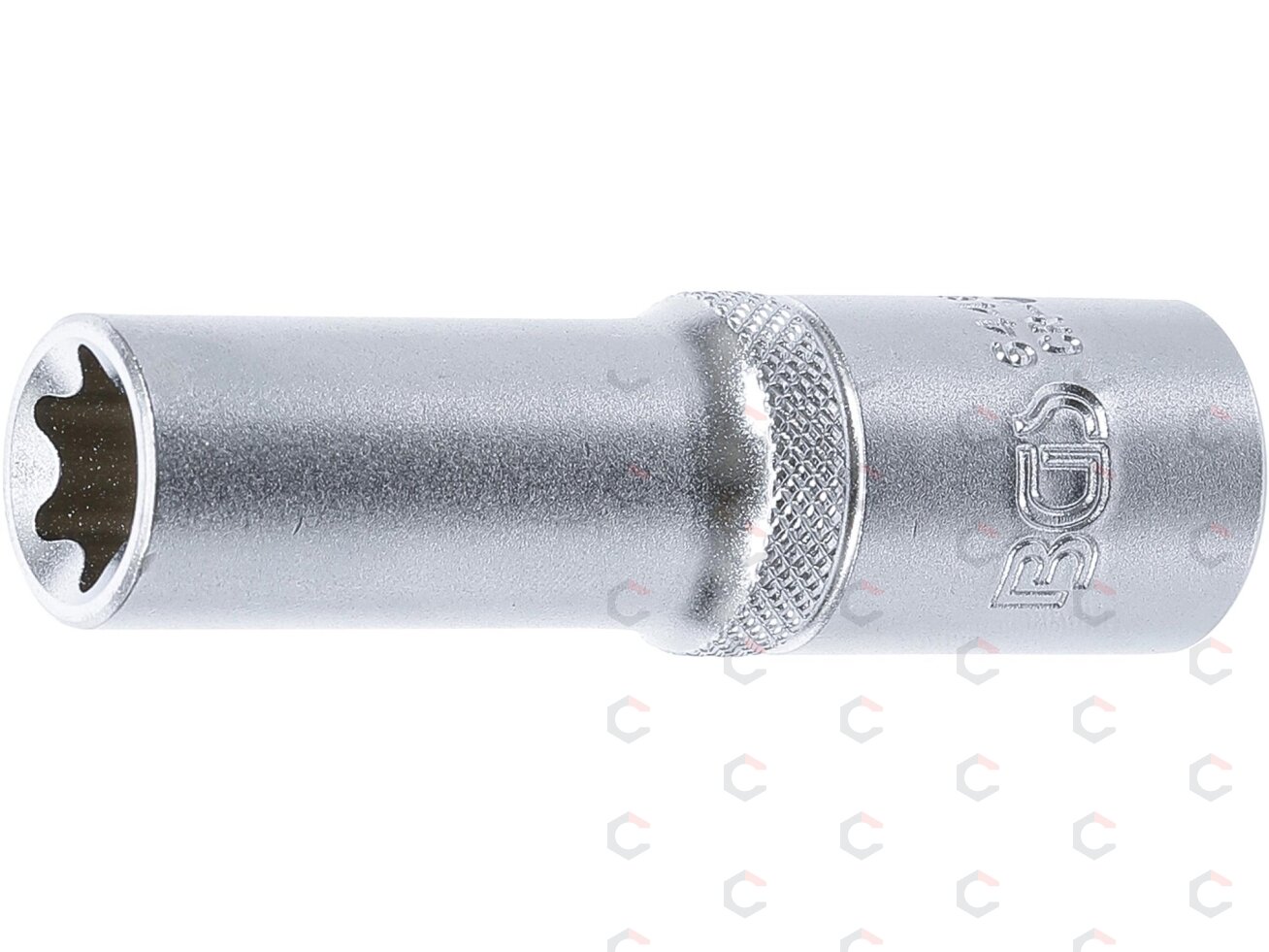Galvutė E-star tipo ilga | 12,5 mm (1/2") | E16 (6446) Galvutė E-star tipo ilga | 12,5 mm (1/2") | E16 (6446)