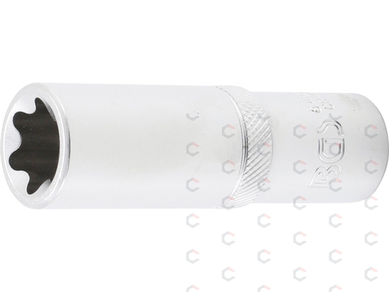 Galvutė E-star tipo ilga | 12,5 mm (1/2") | E20 (6450) Galvutė E-star tipo ilga | 12,5 mm (1/2") | E20 (6450)