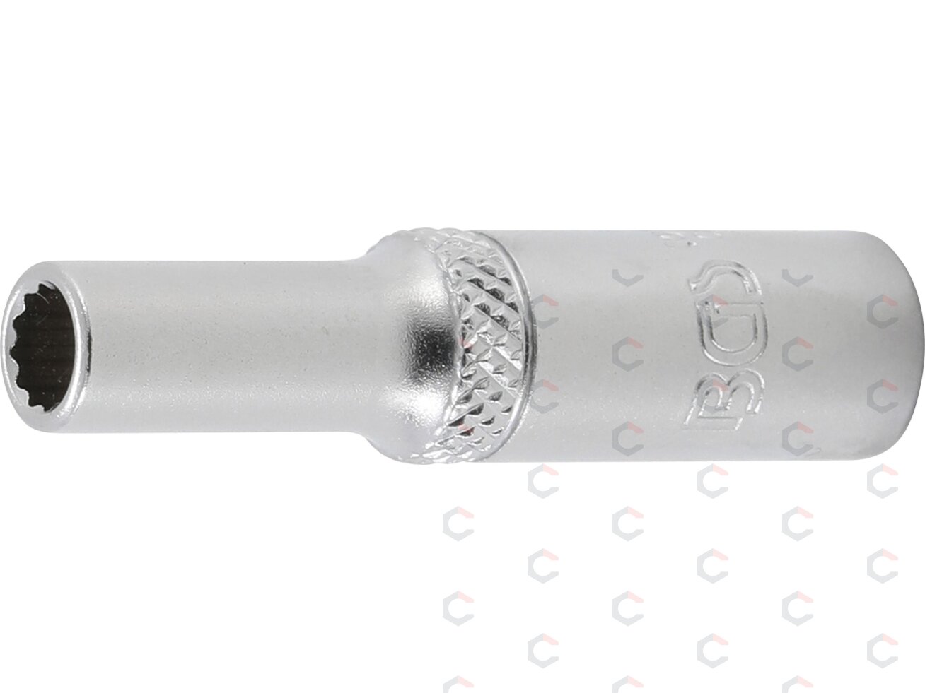 Galvutė ilga 12-kampė | 6,3 mm (1/4") | 5.5 mm (10705) Galvutė ilga 12-kampė | 6,3 mm (1/4") | 5.5 mm (10705)