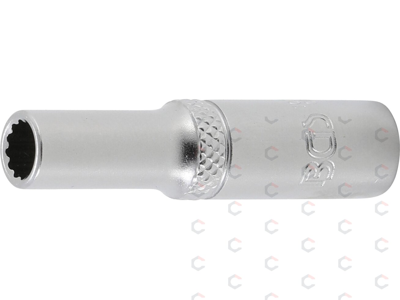 Galvutė ilga 12-kampė | 6,3 mm (1/4") | 6 mm (10706) Galvutė ilga 12-kampė | 6,3 mm (1/4") | 6 mm (10706)