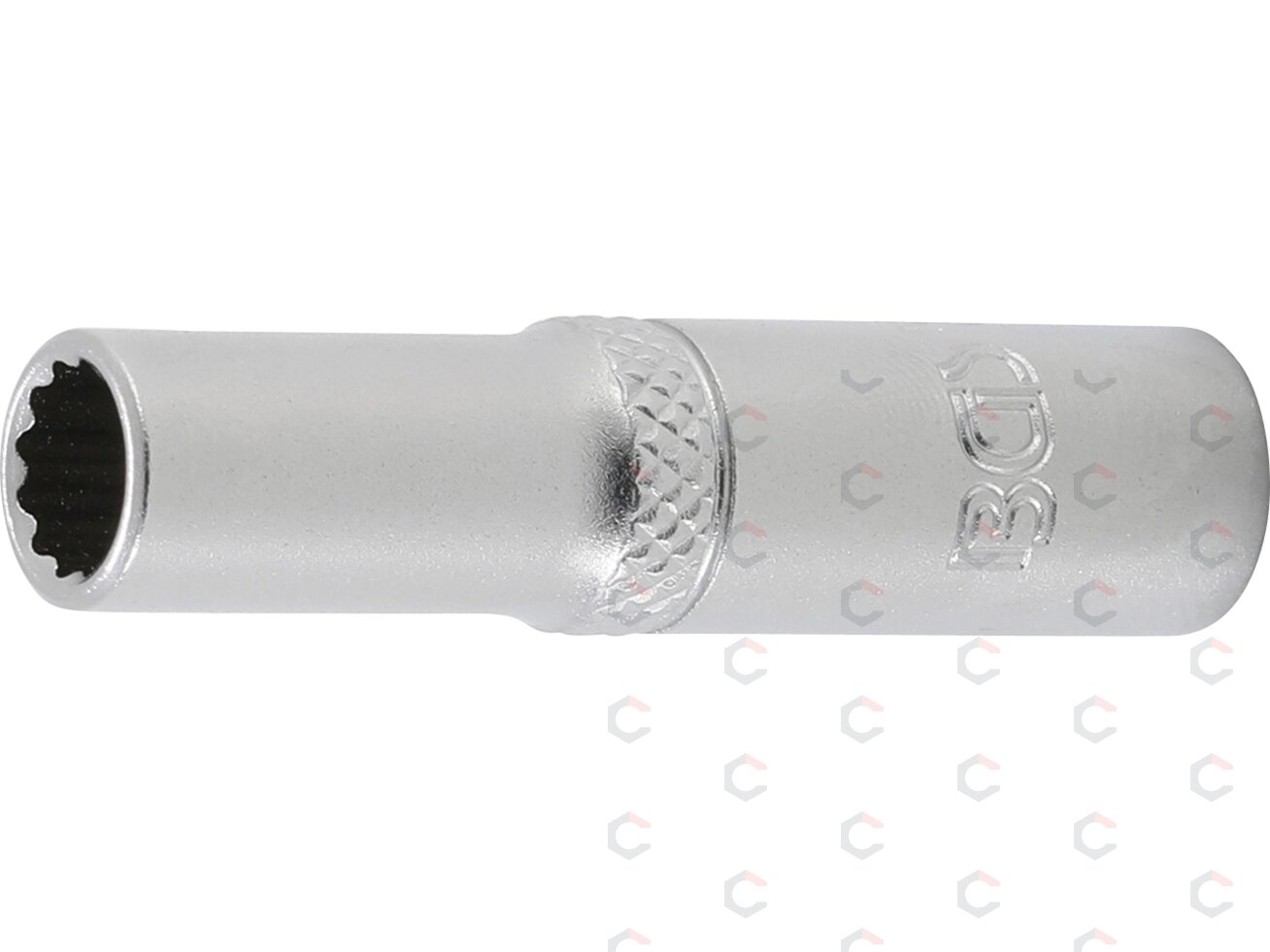 Galvutė ilga 12-kampė | 6,3 mm (1/4") | 7 mm (10707)