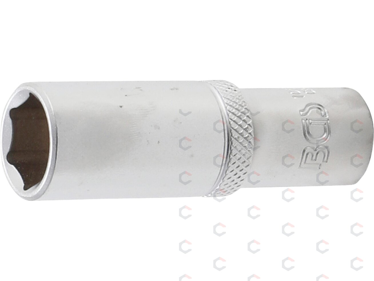 Galvutė ilga šešiakampė | 10 mm (3/8") | 14 mm (10534) Galvutė ilga šešiakampė | 10 mm (3/8") | 14 mm (10534)