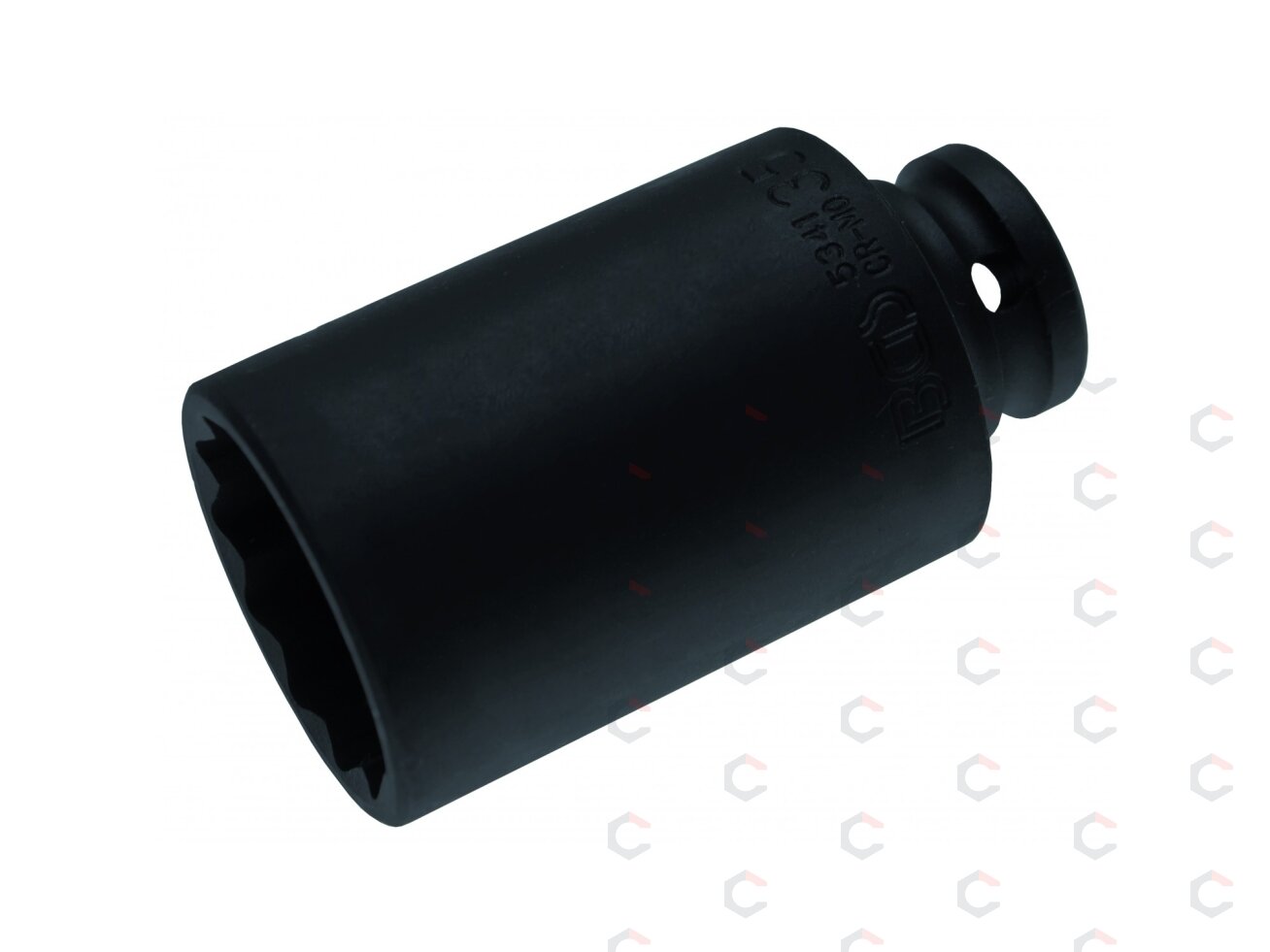 Galvutė ilga smūginė plonasienė 12 kampų | 12,5 mm (1/2") | 35 mm (5341) 1
