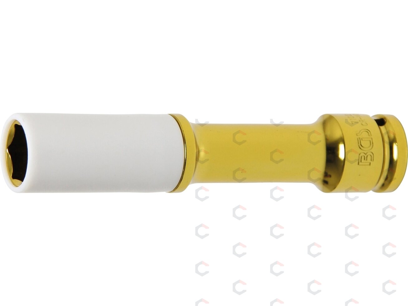 Galvutė ilga smūginė plonasienė | 12,5 mm (1/2") | 19 mm (7102)