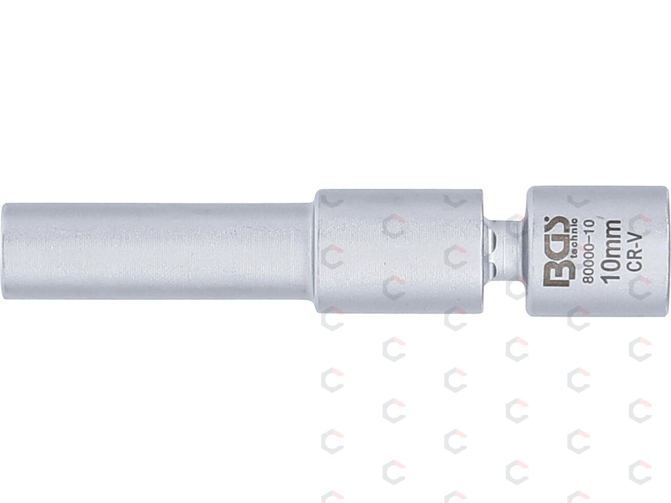Galvutė kaitinimo ir uždegimo žvakėms | šarnyrinė | 10 mm (3/8") | 10 mm (80000-10) 2