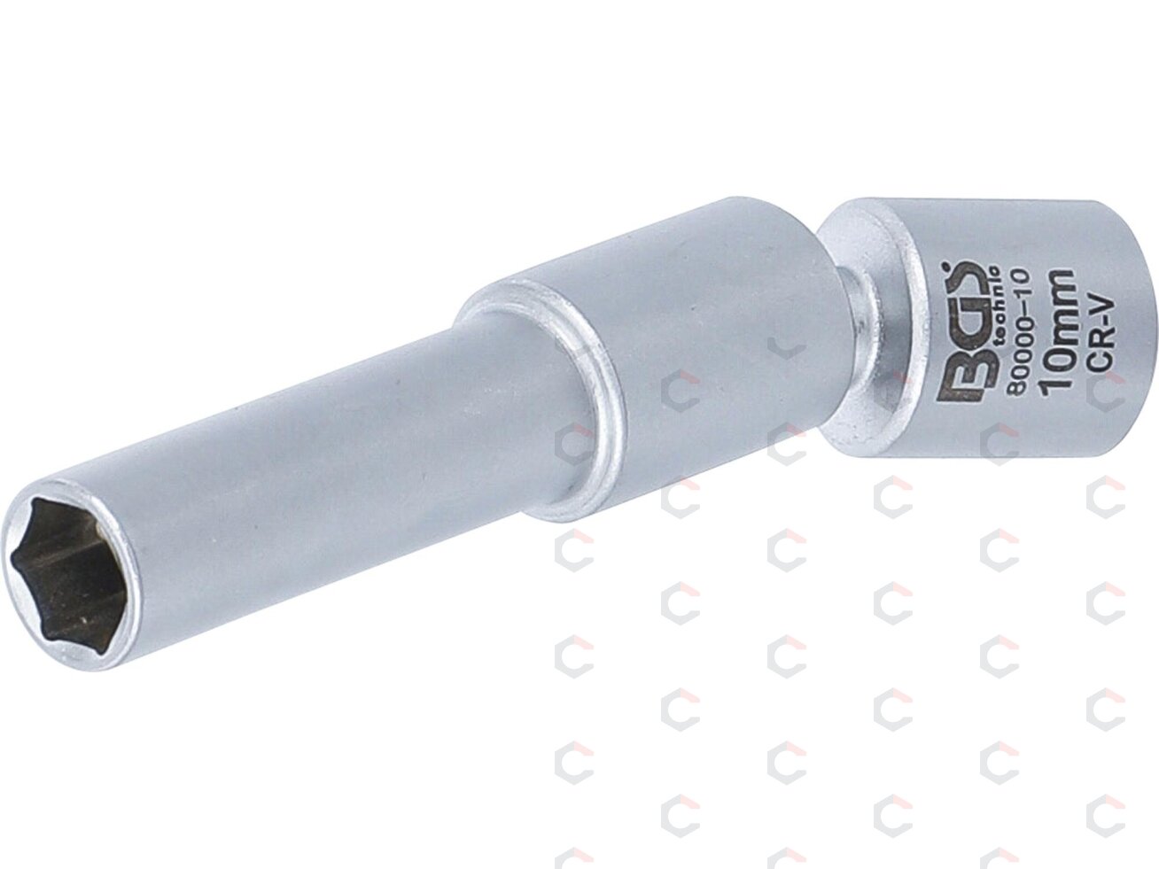 Galvutė kaitinimo ir uždegimo žvakėms | šarnyrinė | 10 mm (3/8") | 10 mm (80000-10)