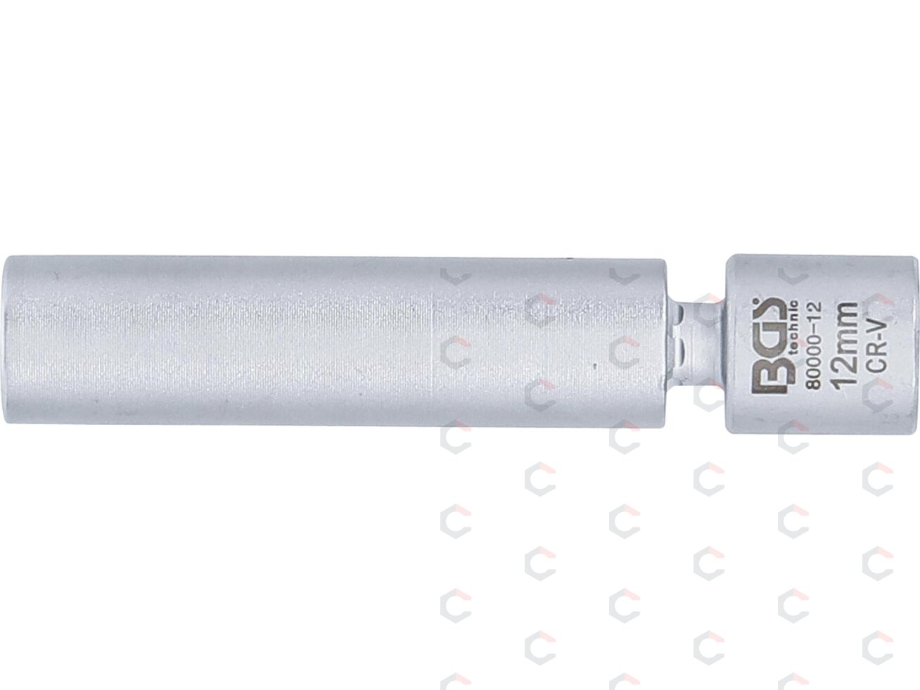 Galvutė kaitinimo ir uždegimo žvakėms | šarnyrinė | 10 mm (3/8") | 12 mm (80000-12) 2 Galvutė kaitinimo ir uždegimo žvakėms | šarnyrinė | 10 mm (3/8") | 12 mm (80000-12) 2