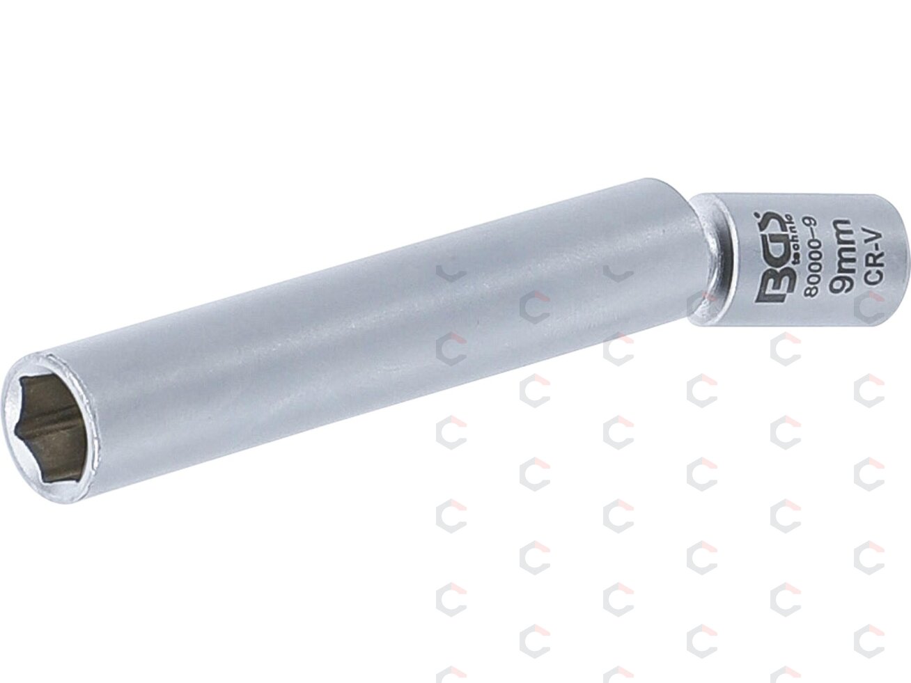 Galvutė kaitinimo ir uždegimo žvakėms | šarnyrinė | 6.3 mm (1/4") | 9 mm (80000-9) Galvutė kaitinimo ir uždegimo žvakėms | šarnyrinė | 6.3 mm (1/4") | 9 mm (80000-9)