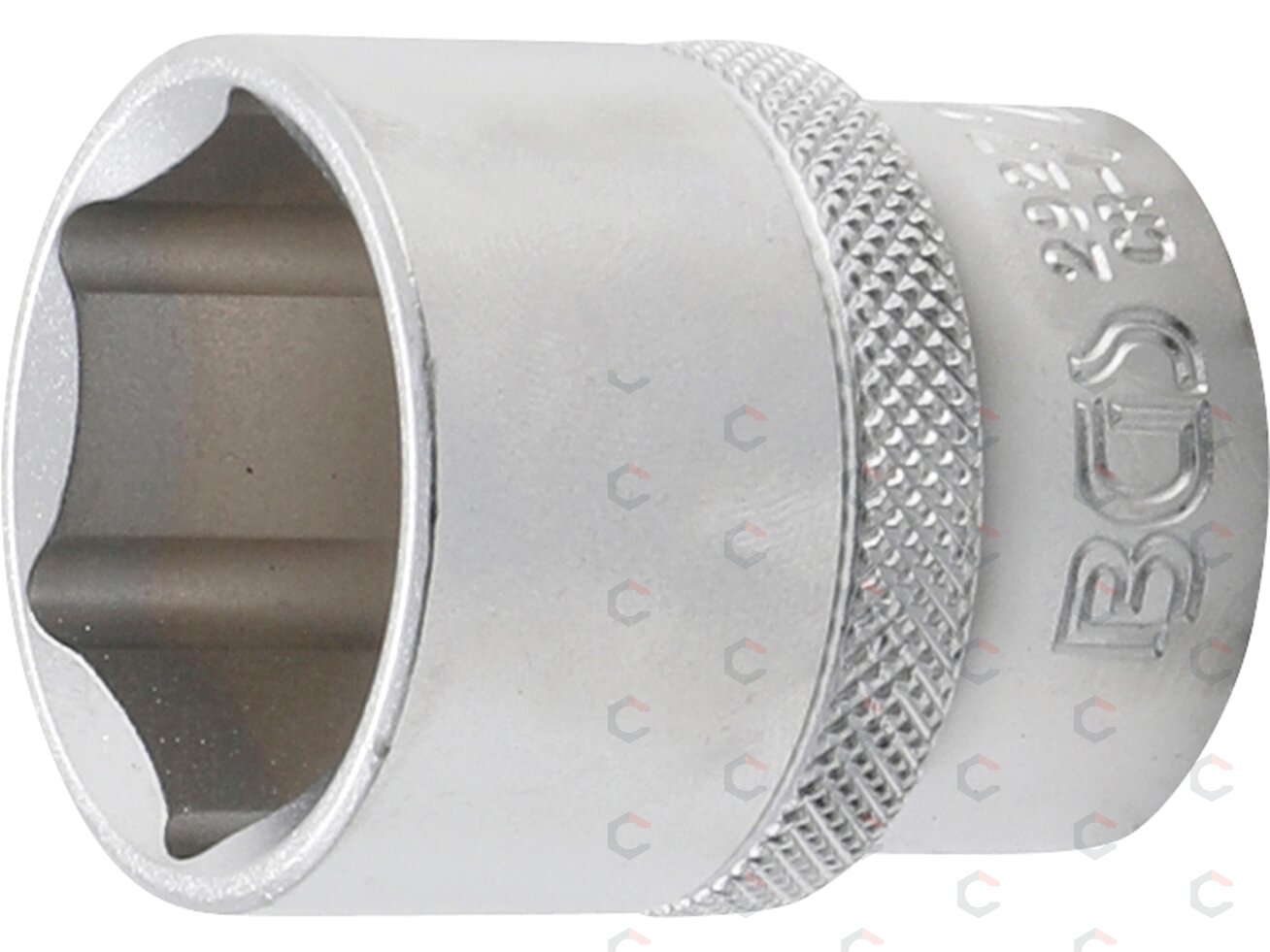Galvutė šešiakampė | 12.5 mm (1/2") | 27 mm (2927) Galvutė šešiakampė | 12.5 mm (1/2") | 27 mm (2927)