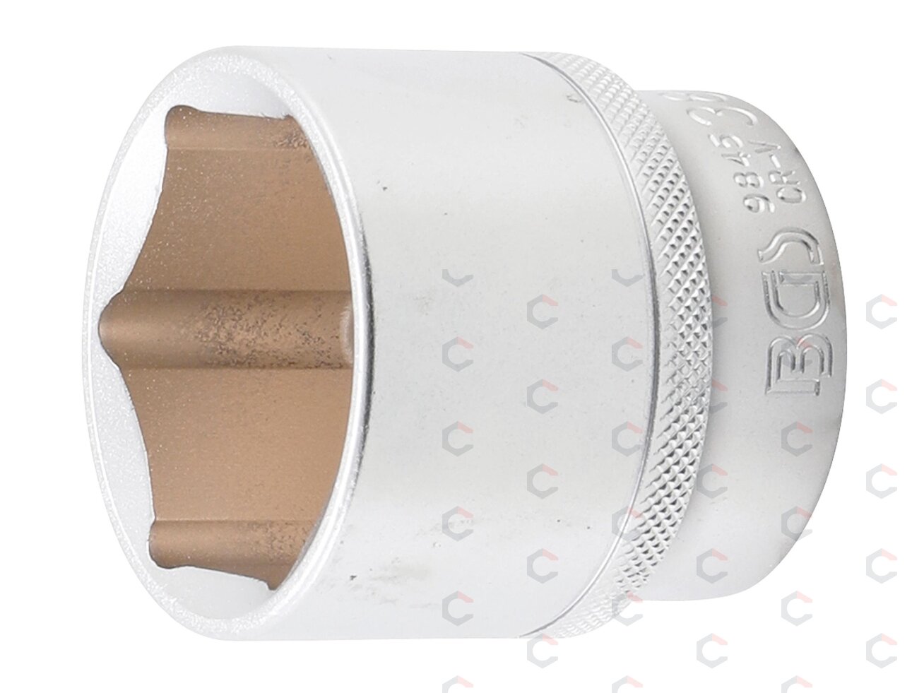 Galvutė šešiakampė | 12,5 mm (1/2") | 38 mm (9845) Galvutė šešiakampė | 12,5 mm (1/2") | 38 mm (9845)