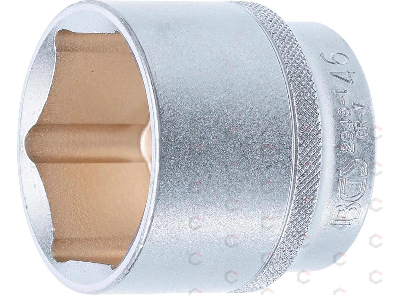 Galvutė šešiakampė | 12.5 mm (1/2") | 46 mm (2946-1)