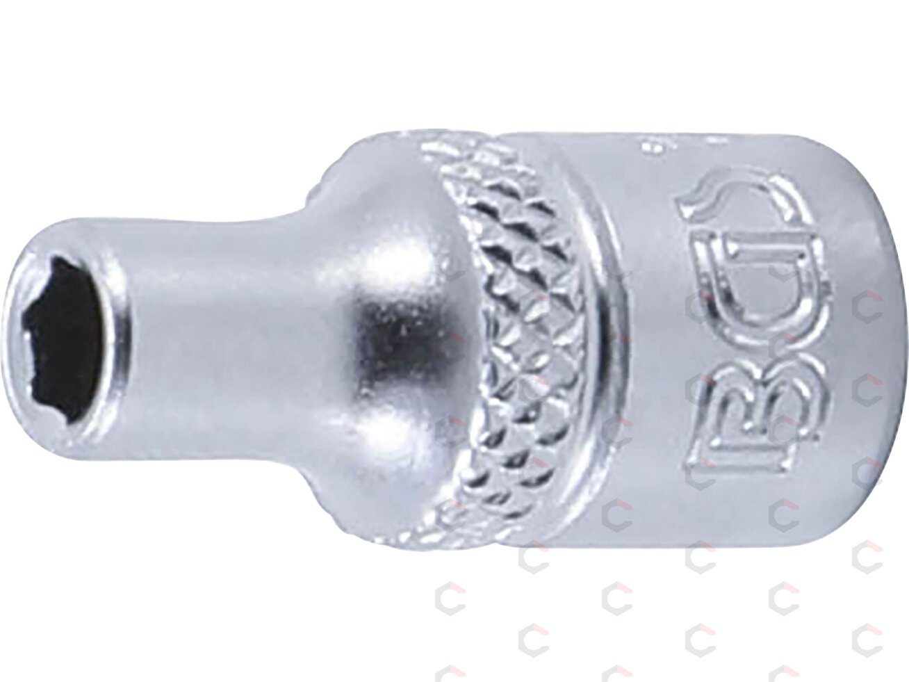 Galvutė šešiakampė | 6,3 mm (1/4") | 4 mm (2474) Galvutė šešiakampė | 6,3 mm (1/4") | 4 mm (2474)