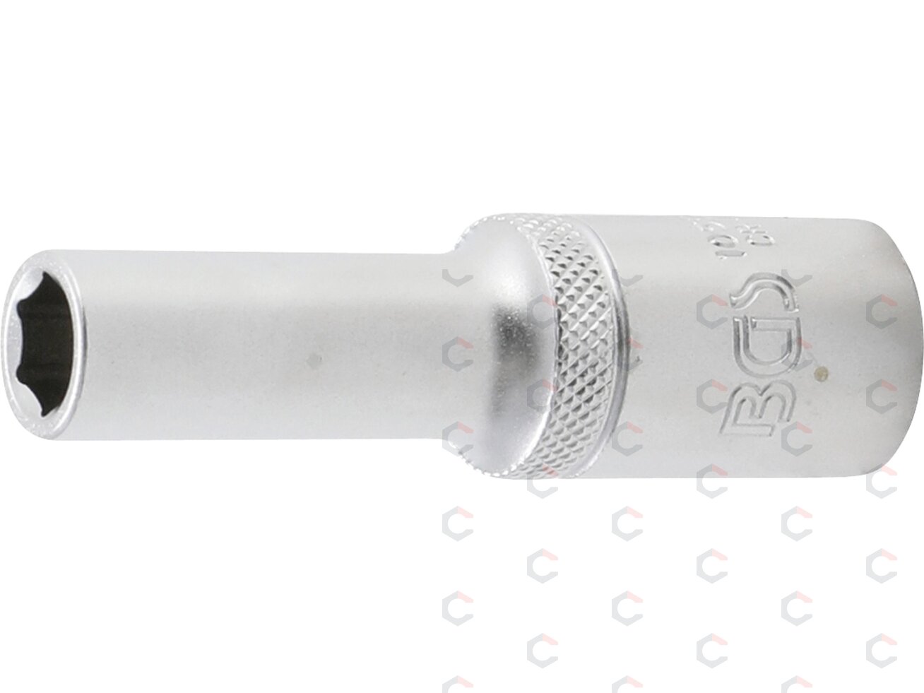 Galvutė šešiakampė ilga | 12,5 mm (1/2") | 10 mm (10550) Galvutė šešiakampė ilga | 12,5 mm (1/2") | 10 mm (10550)