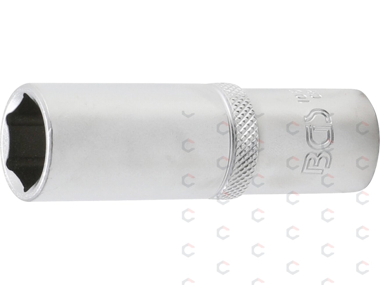 Galvutė šešiakampė ilga | 12,5 mm (1/2") | 17 mm (10557) Galvutė šešiakampė ilga | 12,5 mm (1/2") | 17 mm (10557)