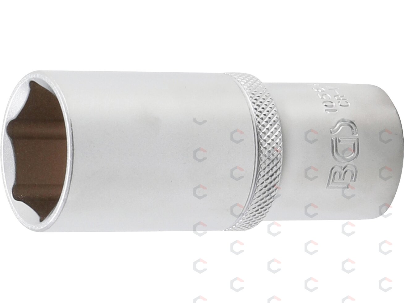 Galvutė šešiakampė ilga | 12,5 mm (1/2") | 24 mm (10564) Galvutė šešiakampė ilga | 12,5 mm (1/2") | 24 mm (10564)