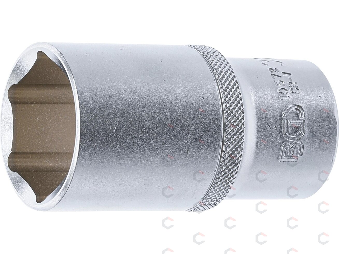 Galvutė šešiakampė ilga | 12,5 mm (1/2") | 32 mm (10572) Galvutė šešiakampė ilga | 12,5 mm (1/2") | 32 mm (10572)
