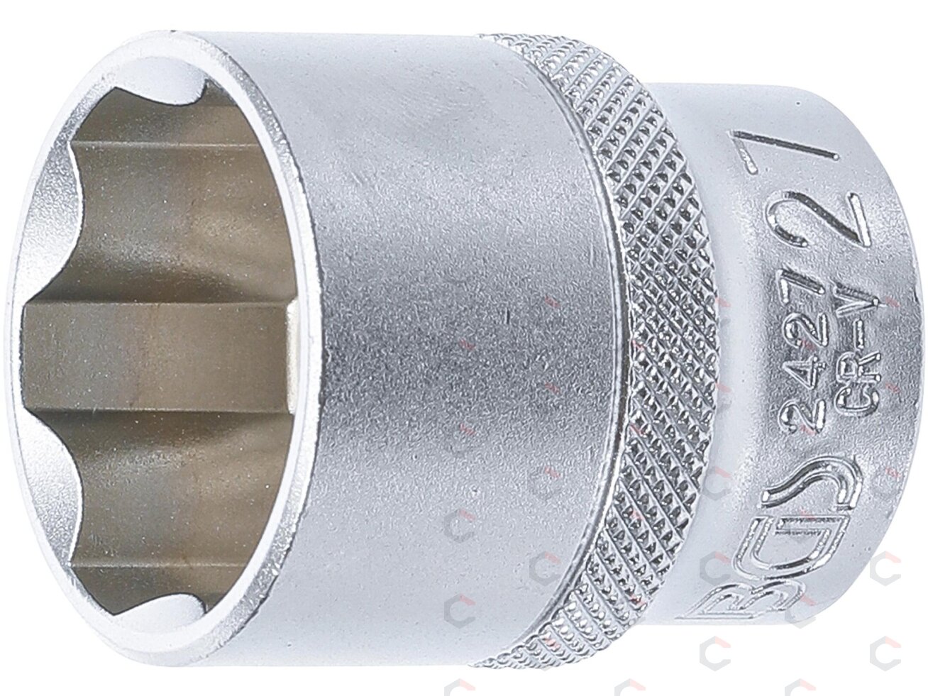 Galvutė šešiakampė | Super Lock | 12.5 mm (1/2") | 27 mm (2427) Galvutė šešiakampė | Super Lock | 12.5 mm (1/2") | 27 mm (2427)