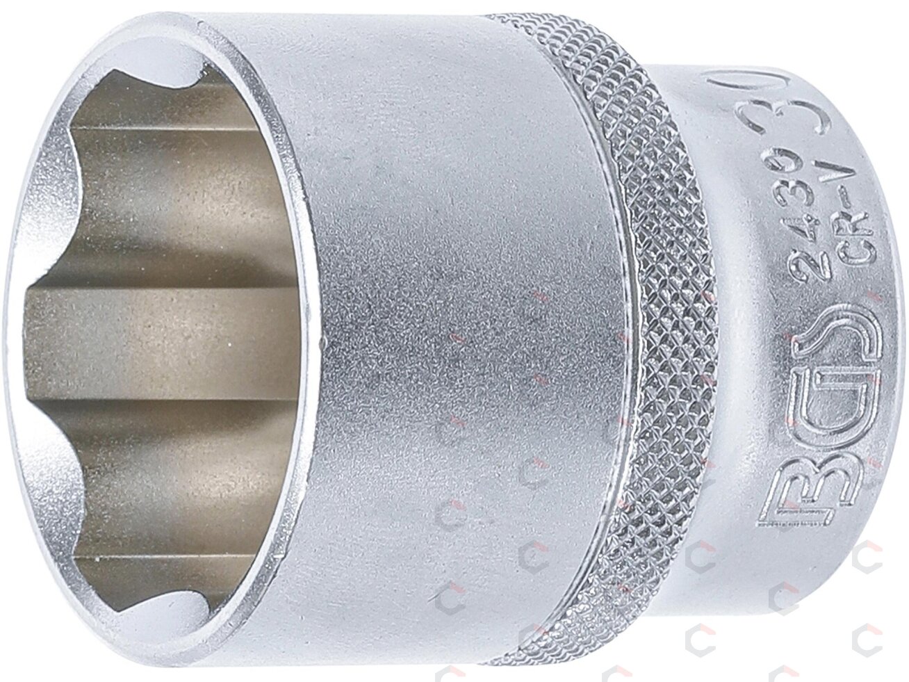 Galvutė šešiakampė | Super Lock | 12.5 mm (1/2") | 30 mm (2430) Galvutė šešiakampė | Super Lock | 12.5 mm (1/2") | 30 mm (2430)