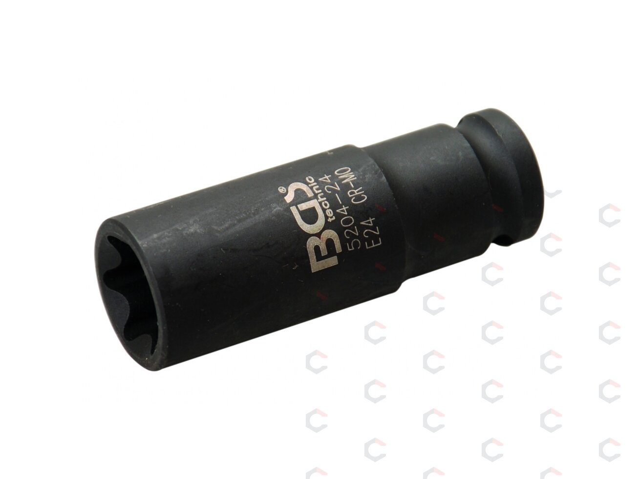 Galvutė smūginė E-Tipas, ilga | 12,5 mm (1/2") | E24 (5204-24) 1 Galvutė smūginė E-Tipas, ilga | 12,5 mm (1/2") | E24 (5204-24) 1
