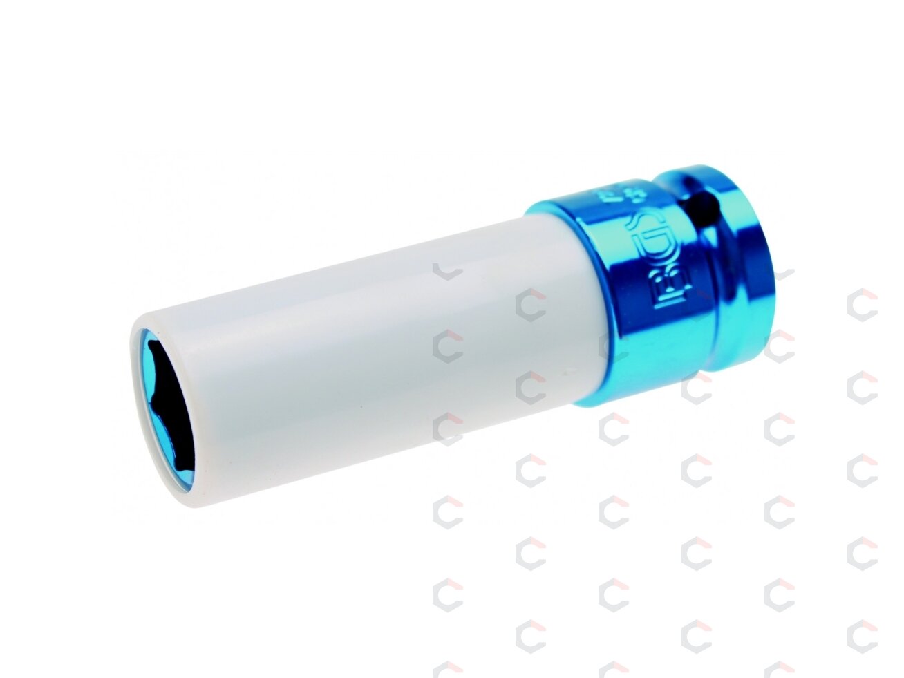 Galvutė smūginė ilga plonasienė | su plastikine apsauga | 12,5 mm (1/2") | 17 mm (7201) 1 Galvutė smūginė ilga plonasienė | su plastikine apsauga | 12,5 mm (1/2") | 17 mm (7201) 1